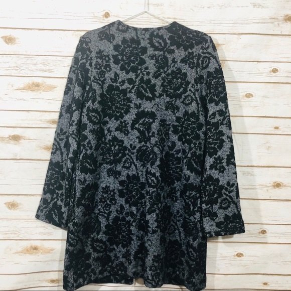 Cynthia Rowley Wool blend long sleeve open front jacket with side pockets size - Picture 7 of 8